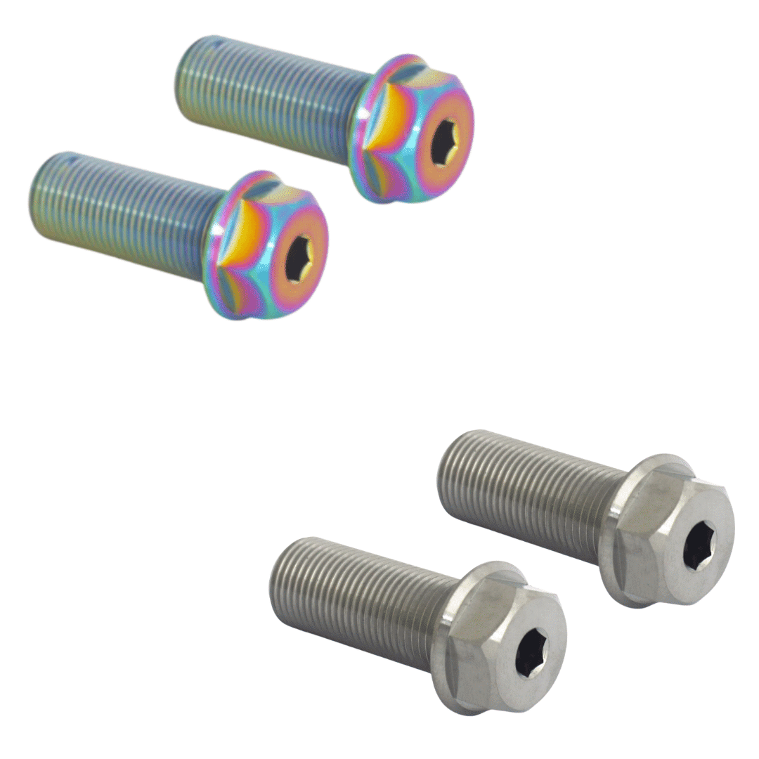Paire Vis moyeu ARMOUR BIKES Titane 14 x 1mm