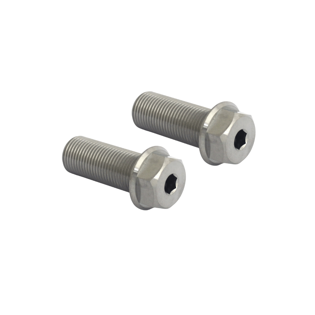 Paire Vis moyeu ARMOUR BIKES Titane 14 x 1mm – Image 2