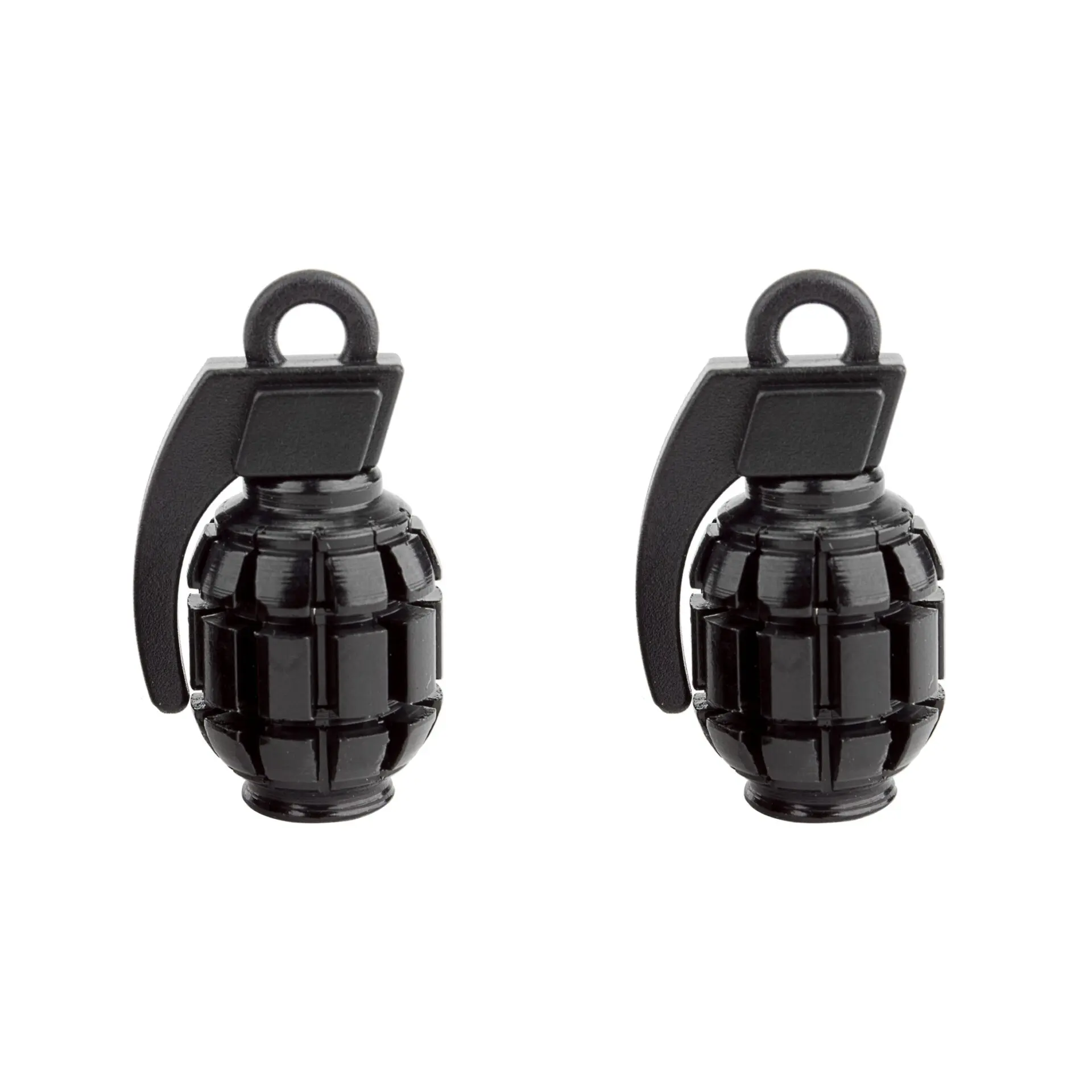 Paire de Bouchons de valve BLACK OPS Grenade Schrader – Image 2