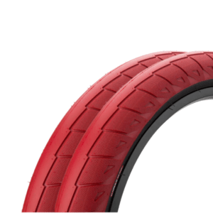 Paire de Pneus CINEMA Nathan Williams 20" x 2.50" Red