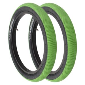 Paire de Pneus KHE ACME Waffle 20" x 2.40" Green