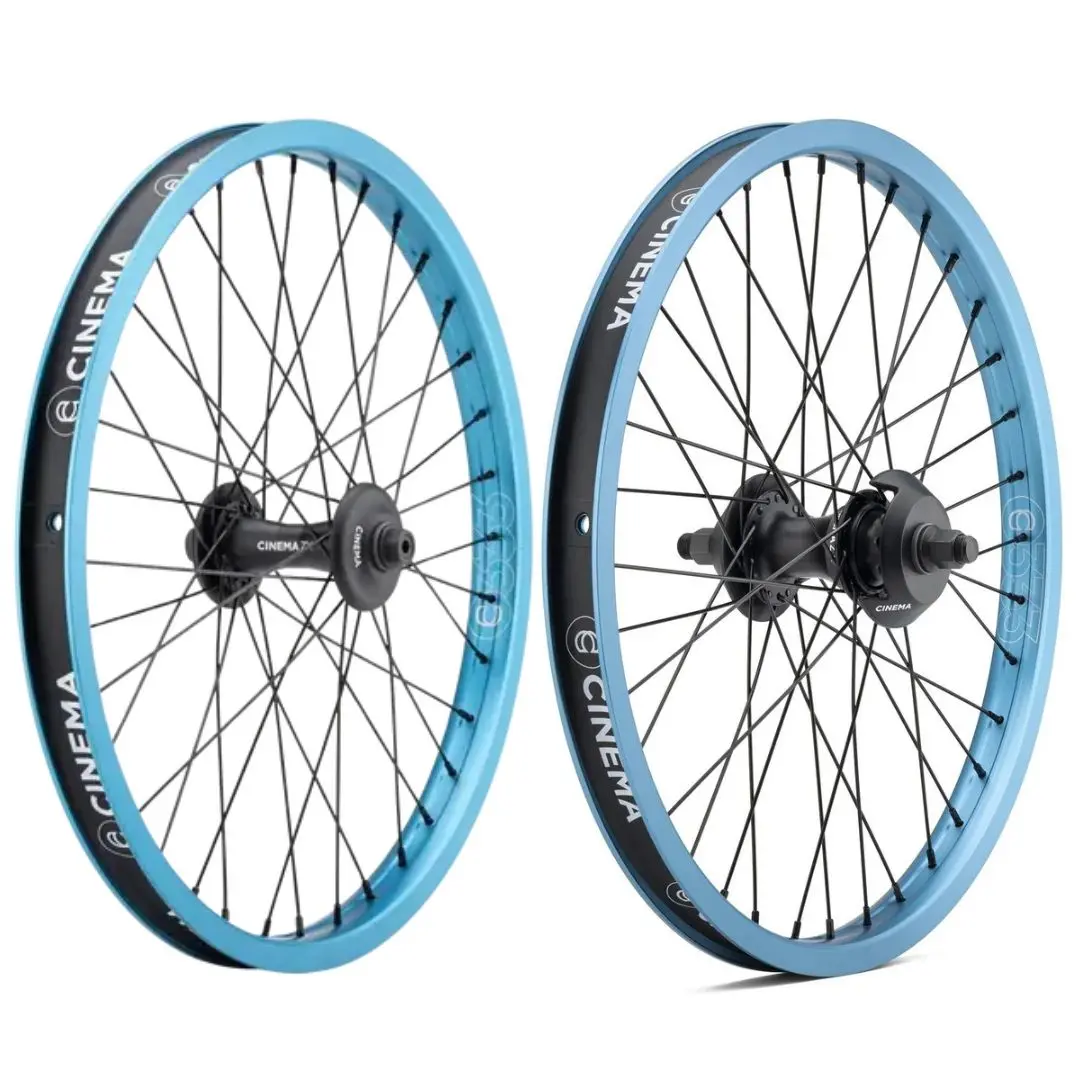 Paire de roues CINEMA ZX K7 RHD Blue + 4 Guards