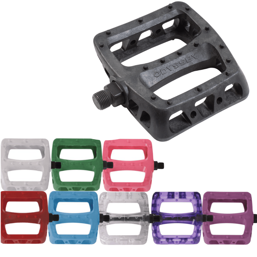 Motobécane Bmx Pédales Plates Odyssey Svelte 9/16 - Noires