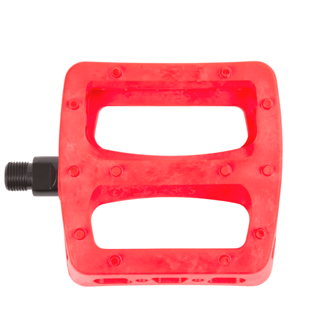 Pédales Plateforme Odyssey Twisted BMX - Taille Axe 1/2", Occasion Bon état, Couleur Bleue