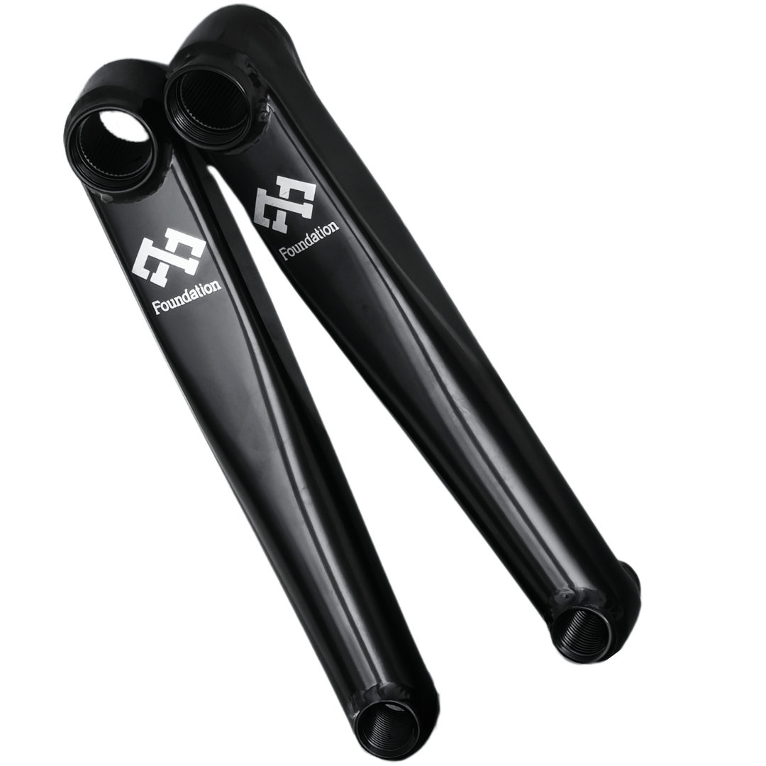 Pédalier FOUNDATION Syndicate Light Park Titane Black 165 / 170 / 175 mm – Image 3