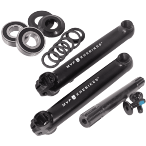 Pédalier KHE MVP Mega Short 152 mm 8 Black + Boitier de pédalier Mid