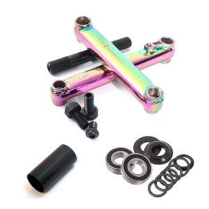 Pédalier KHE MVP V.2 48 Oil Slick + Boitier de pédalier Mid