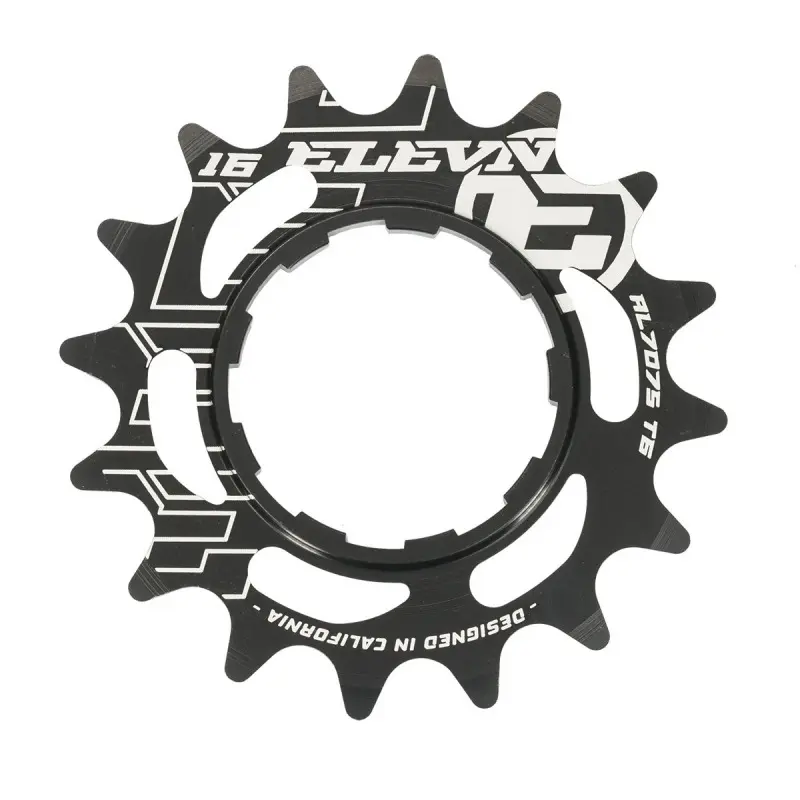 Pignon ELEVN Aluminium Black