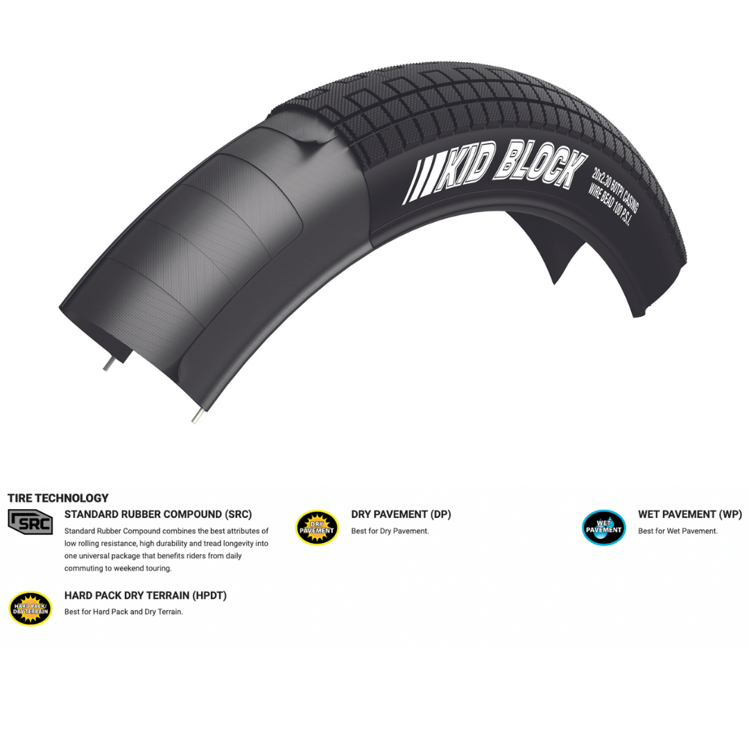 Pneu KENDA Kid Block Sport 20" x 2.30 HP – Image 3