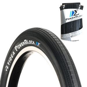 Paire De Pneus Et Chambres à Air PRO+ 20 X 1.75 Jaunes Pour BMX - Tout Le Kit