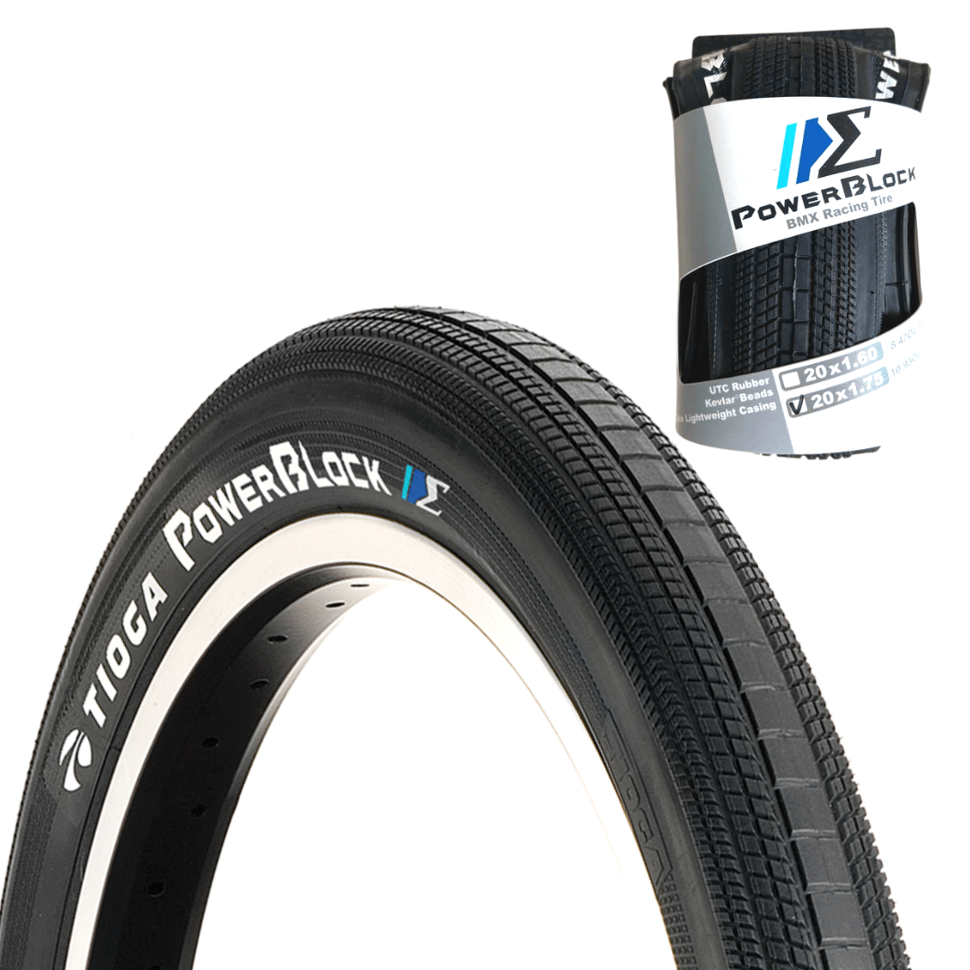 Pneu TIOGA Powerblock S-Spec Souple 20" (4 Tailles)