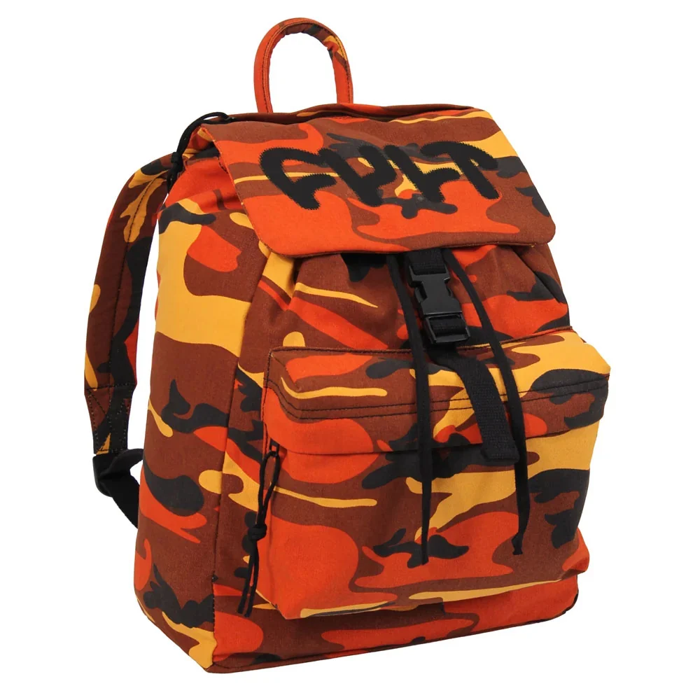 Sac à dos CULT Thick Logo Stash Backpack Orange Camo