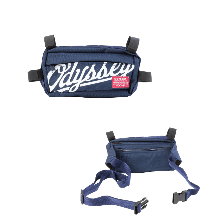 Sacoche ODYSSEY Switch Navy Pack 2 en 1 : Banane ou Cadre / Guidon