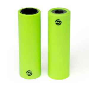 Paire de Pegs SALT AM Steel / Nylon 4.5" Neon Green