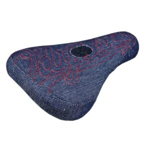Selle ODYSSEY Big Stitch Fat Denim Blue / Red