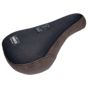 Selle TEMPERED Fat Black / Brown Leather