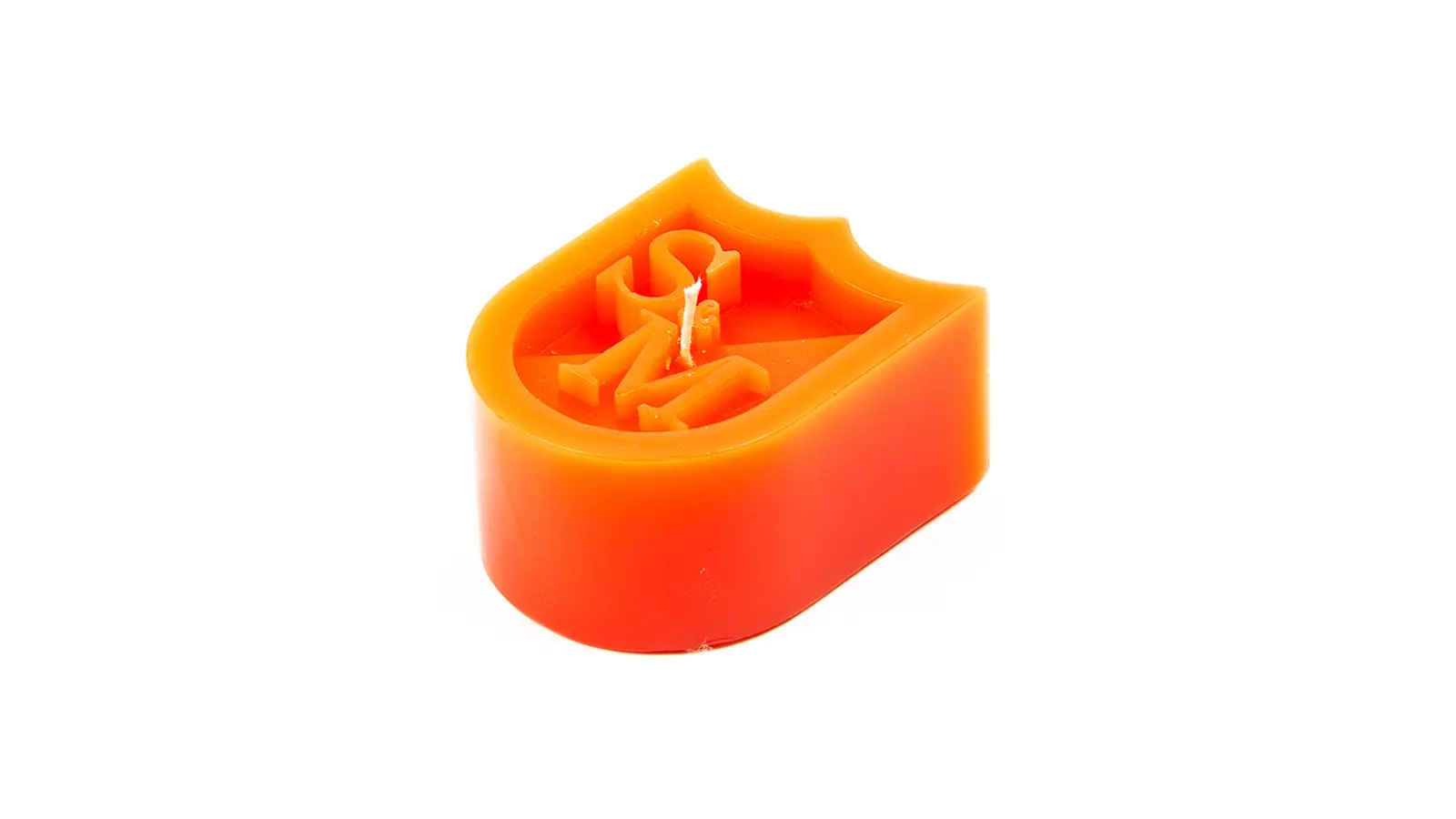 Wax S&M Candle Shield Orange – Image 4