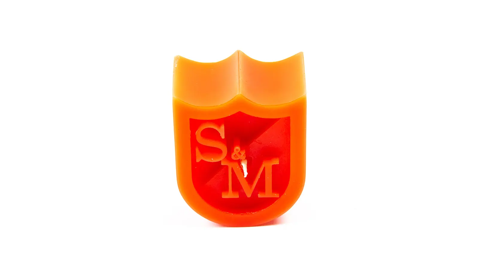 Wax S&M Candle Shield Orange – Image 3