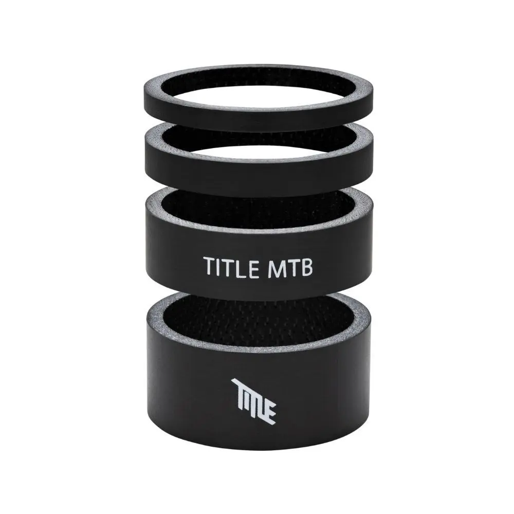 Kit de Spacers TITLE Carbone Pack x4 – Image 2