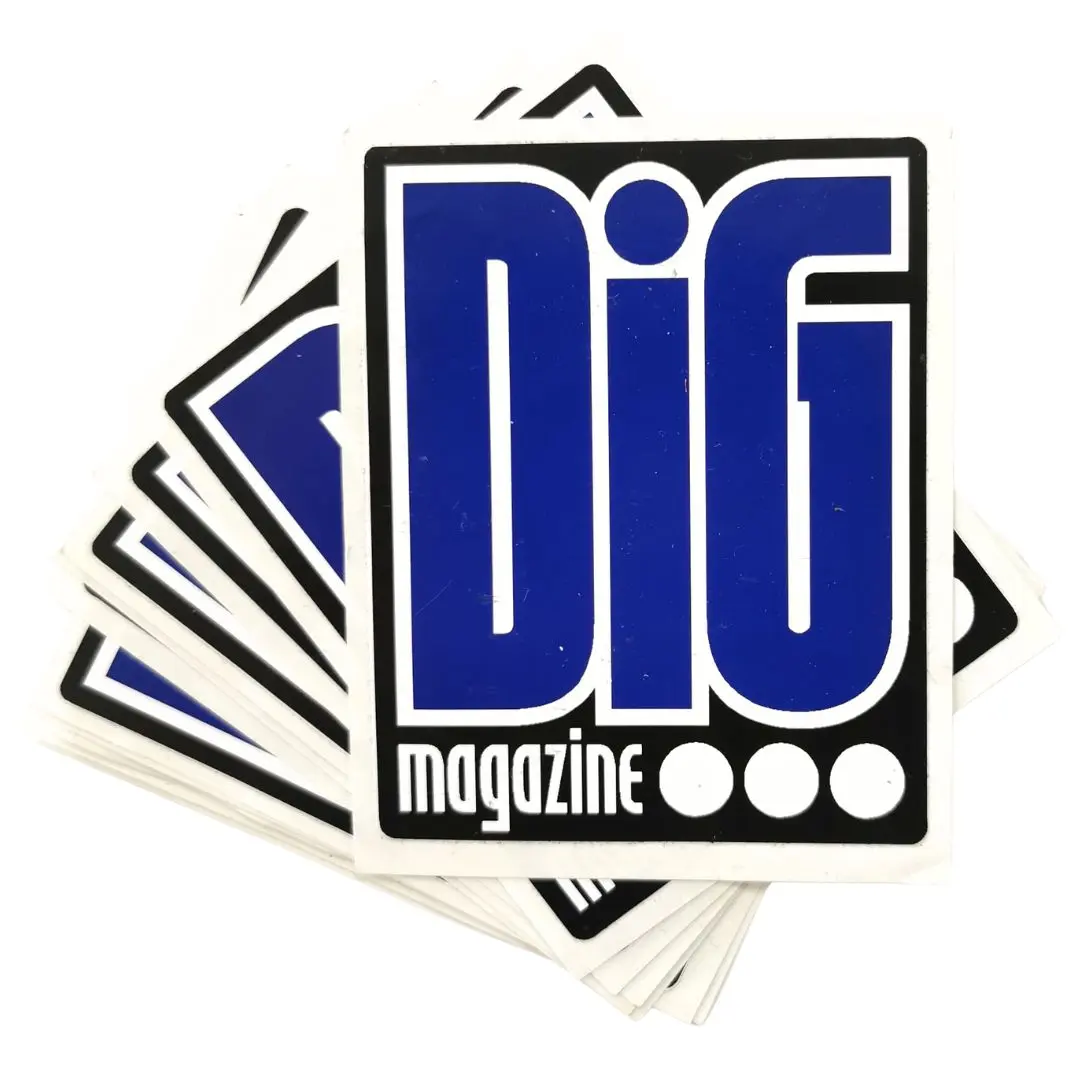 Lot Stickers Vintage BMX DG Racer - Autocollants Old School Bleu Foncé