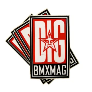 Sticker DIG Old School Red (l'unité)