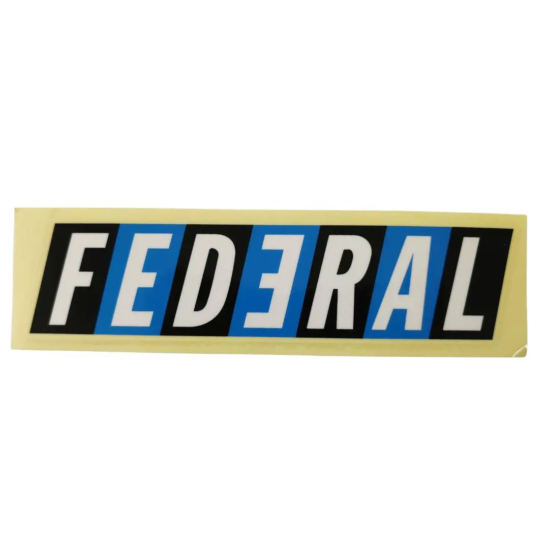 Sticker FEDERAL Frame Blue