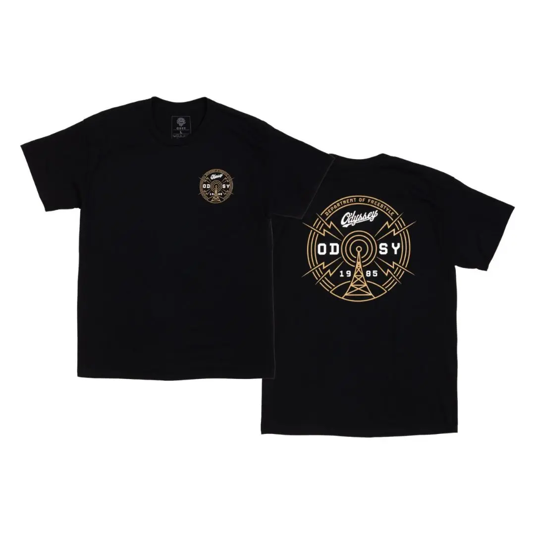 Tee Shirt ODYSSEY Frequency Black