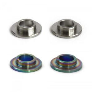 Adaptateur Peg/Axe 10/14mm ARMOUR BIKES Titane la paire