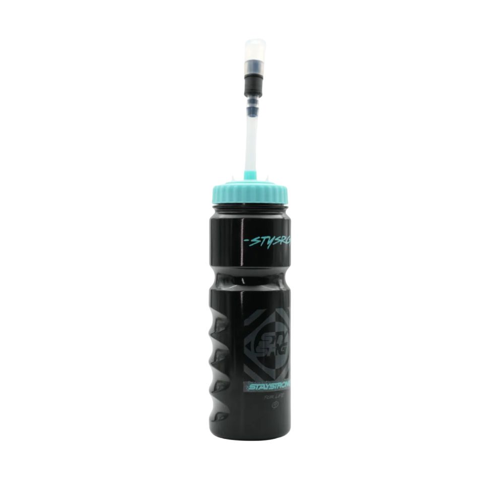 Bidon STAY STRONG Black / Teal – Image 2