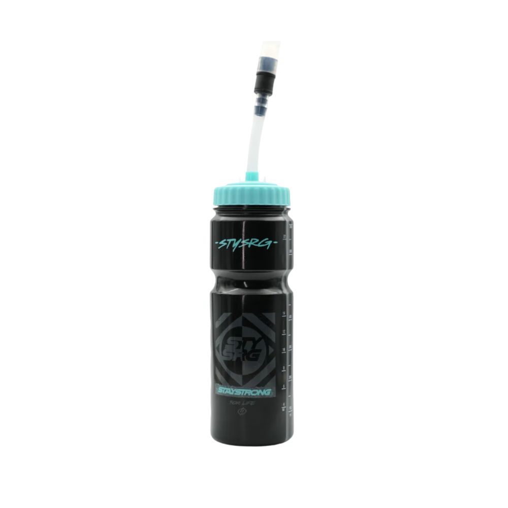 Bidon STAY STRONG Black / Teal