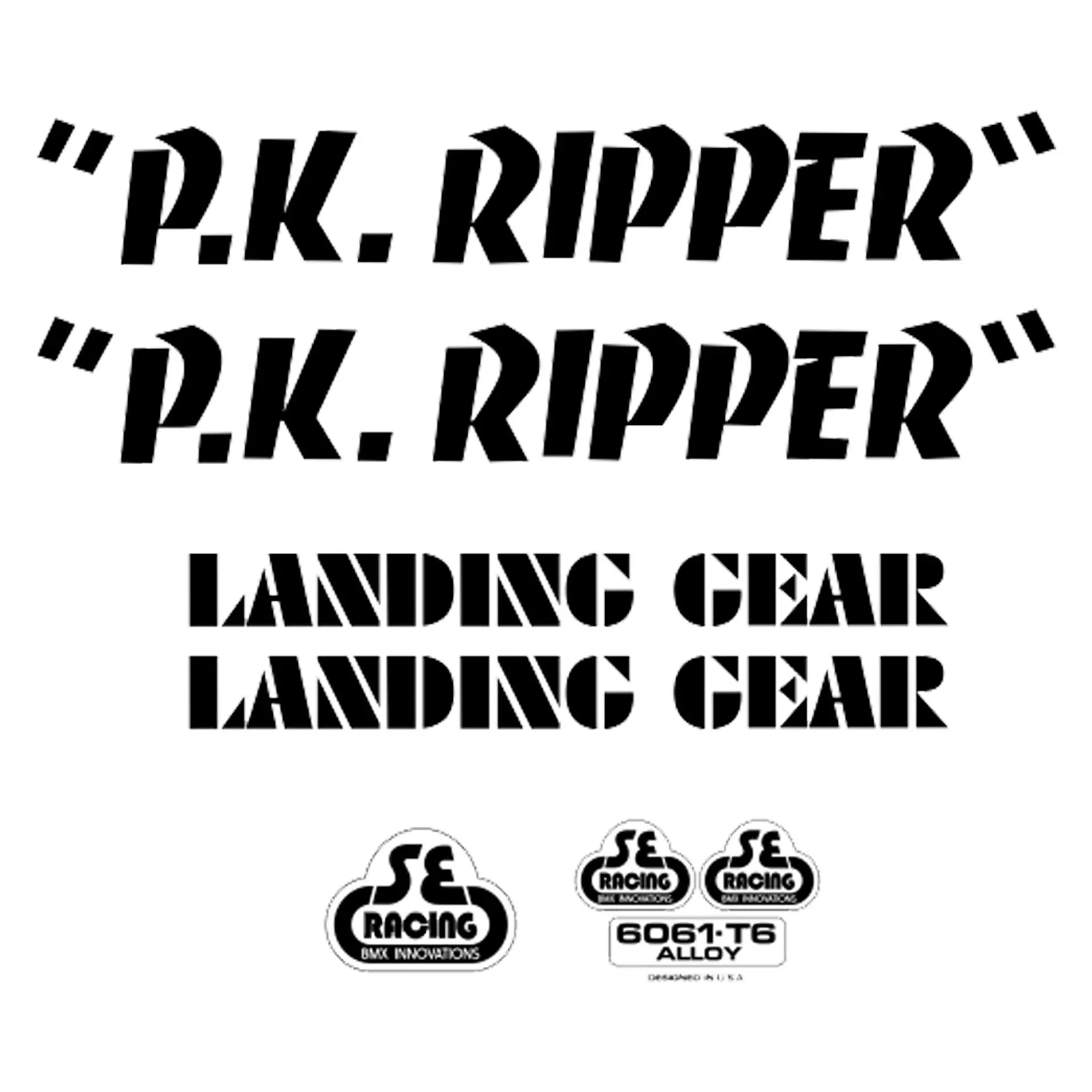 Pack Stickers PK Ripper (x6) – Image 3