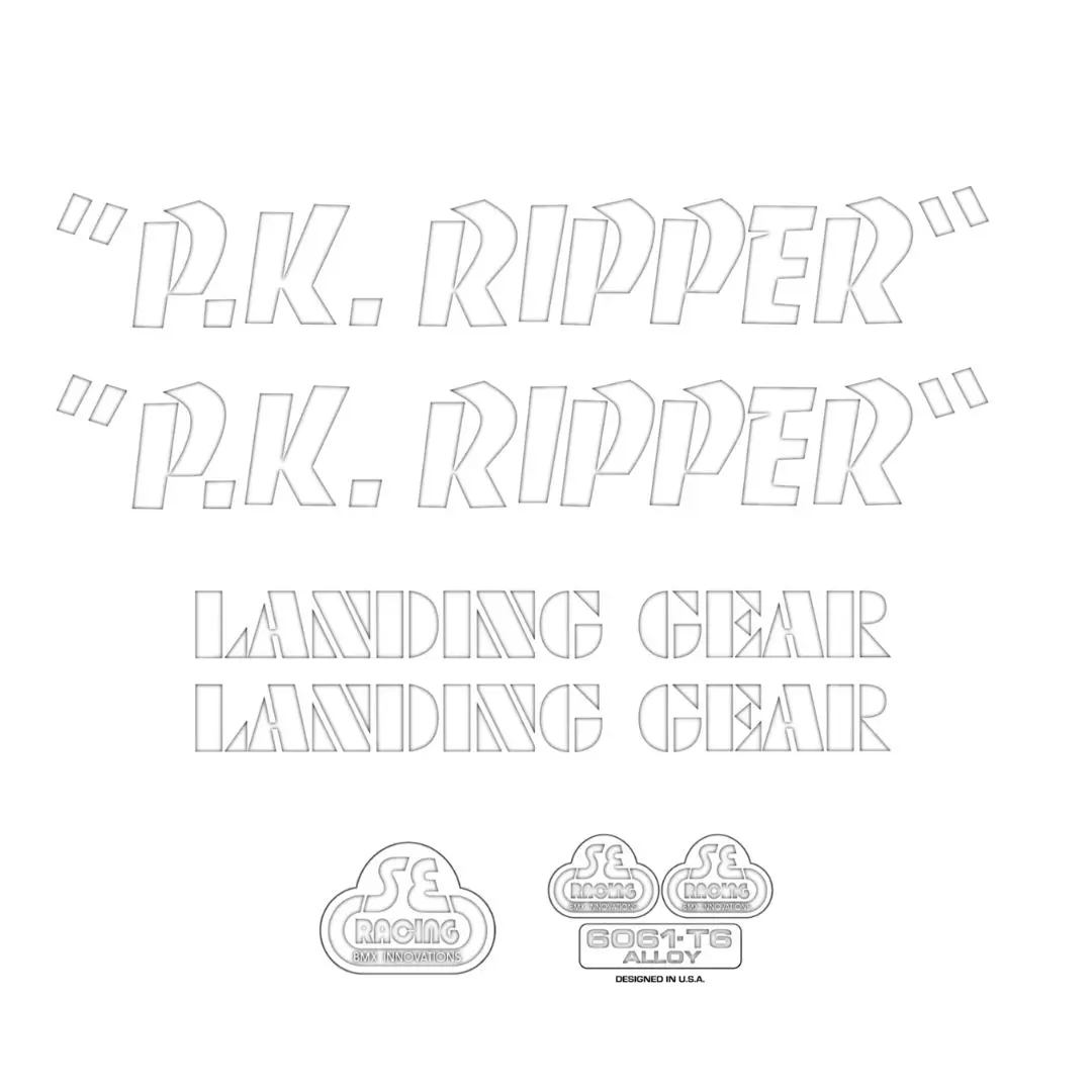 Pack Stickers PK Ripper (x6) – Image 5