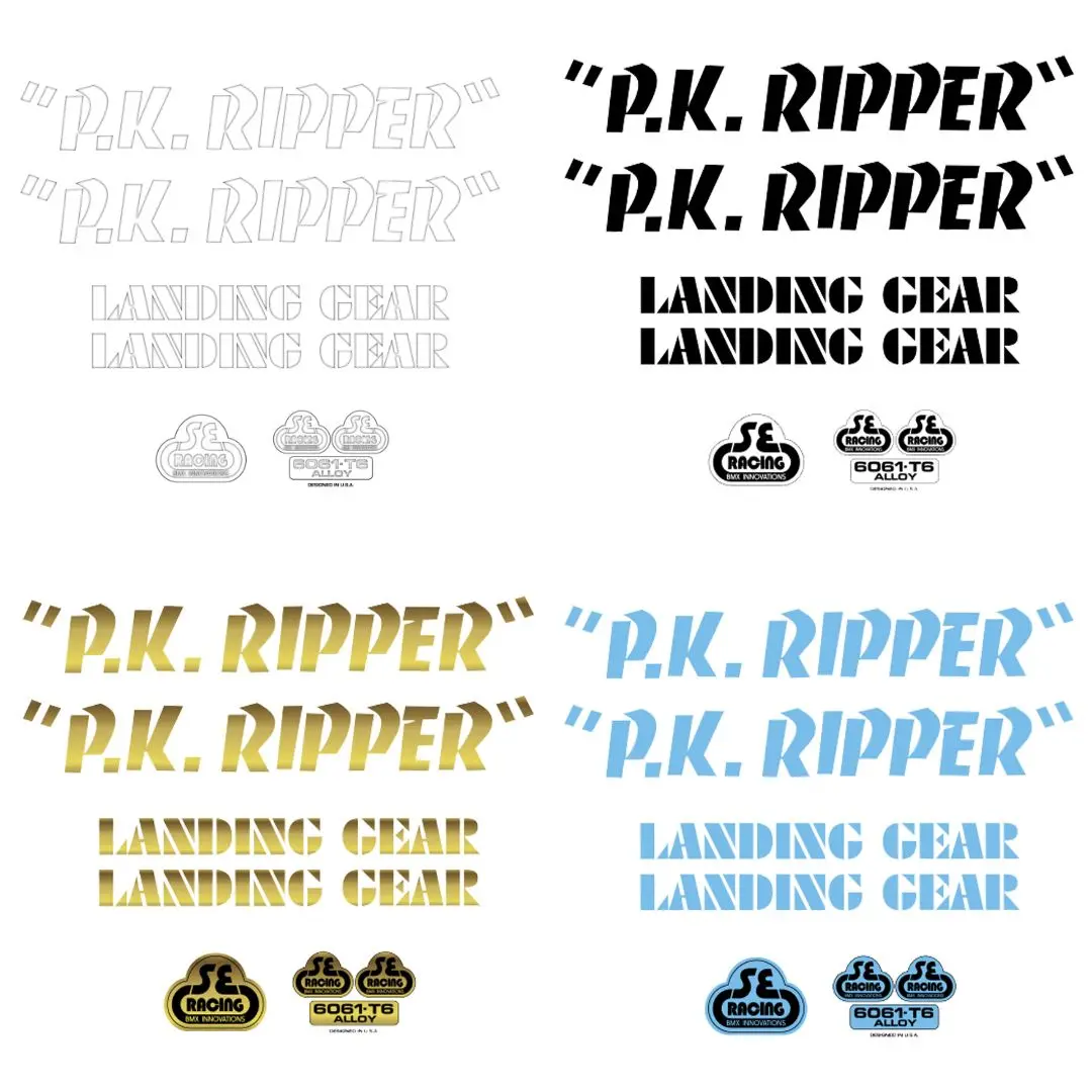 Pack Stickers PK Ripper (x6)