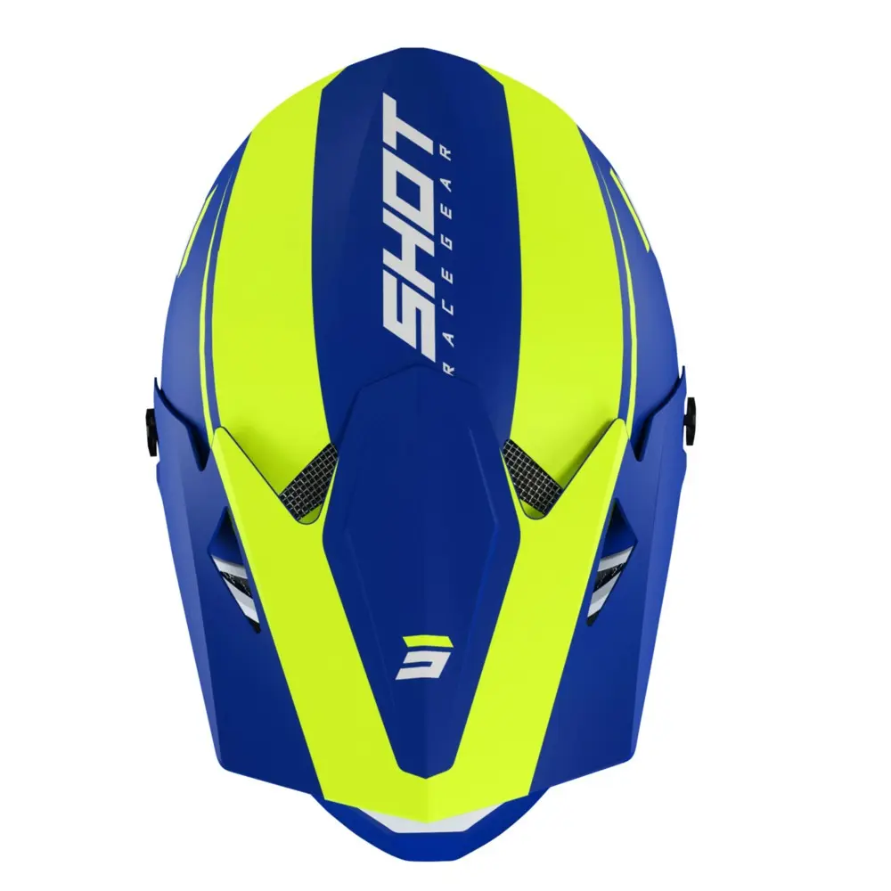 Casque SHOT Rogue United Bike Blue / Yellow Matt – Image 3
