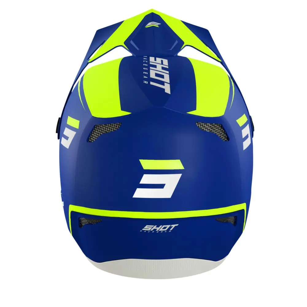 Casque SHOT Rogue United Bike Blue / Yellow Matt – Image 2