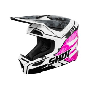 Casque SHOT Furious Flash Pink Glossy