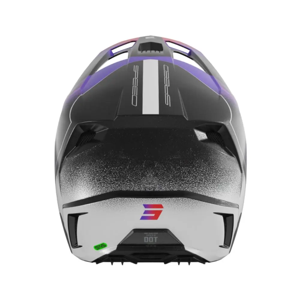 Casque SHOT Speed Olymp Purple Pearly – Image 3