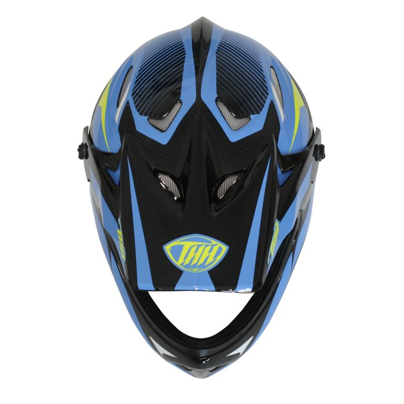 Casque THH S.2 V.2 Gloss Black / Blue – Image 4