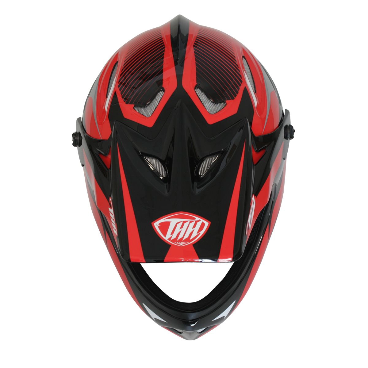 Casque THH S.2 V.2 Gloss Black / Red – Image 2