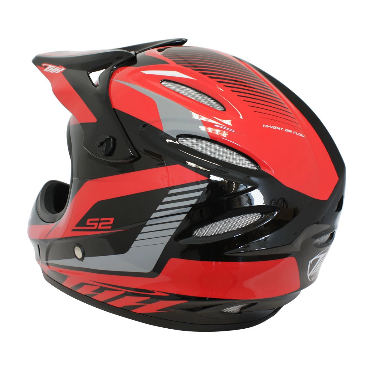 Casque THH S.2 V.2 Gloss Black / Red – Image 5
