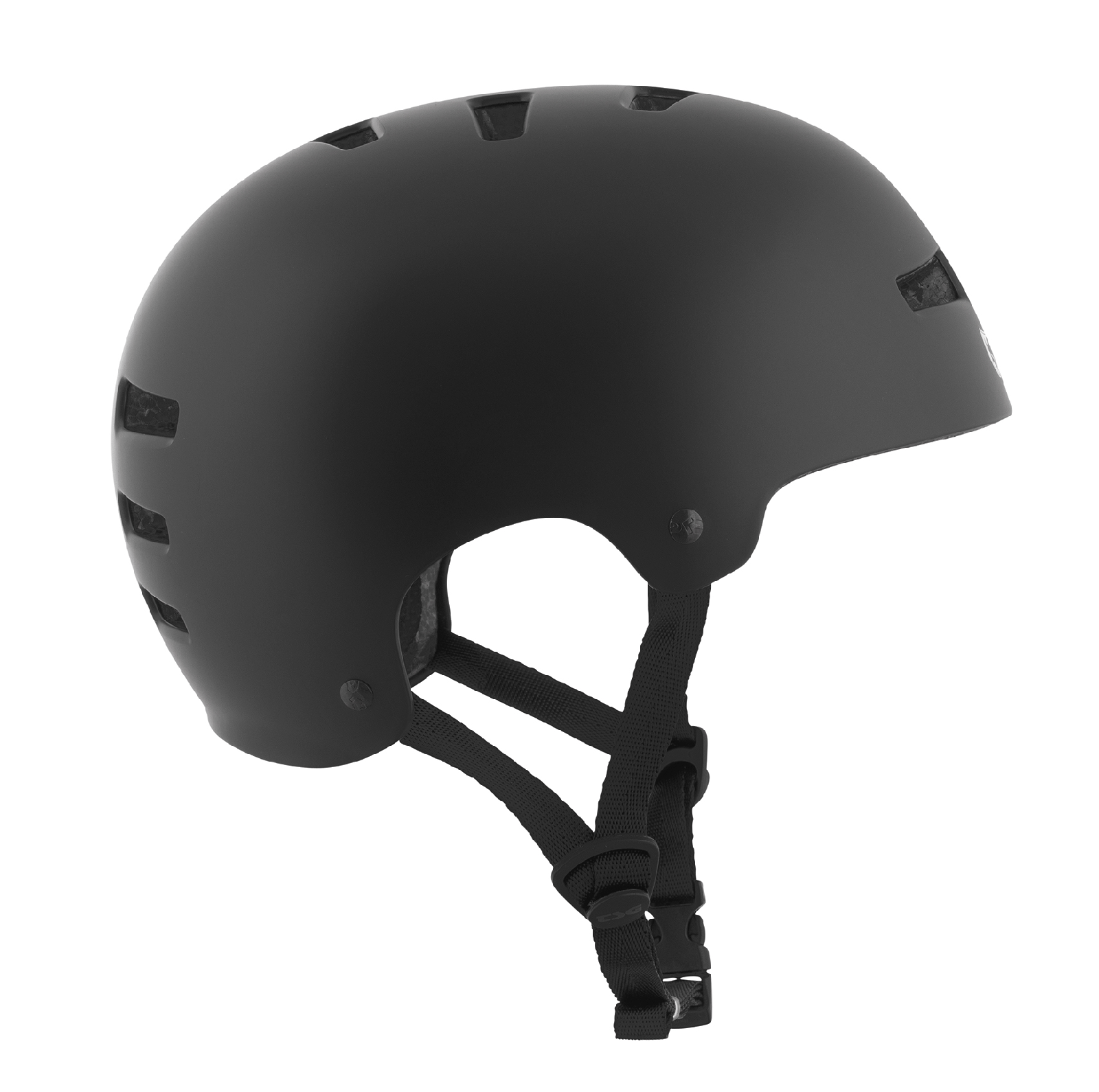 Casque TSG Evolution Solid Satin Black – Image 2