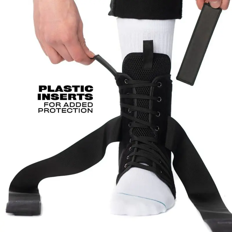 Chevillères à lacet SPACE BRACE 2.0 Ankle Brace (la Paire) – Image 2