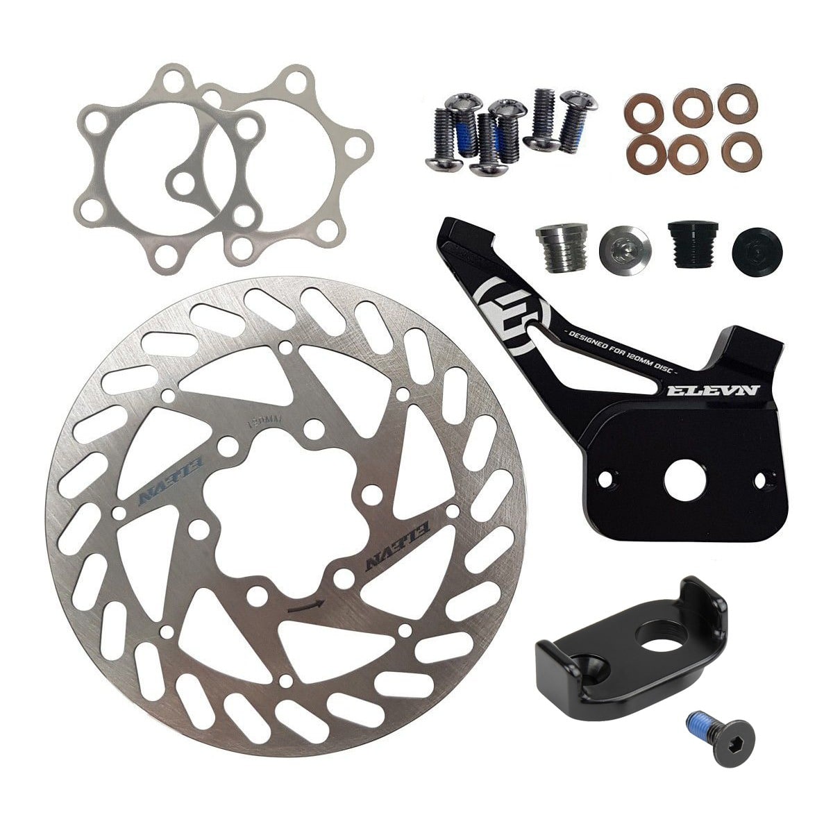 Kit Disque ELEVN CHASE Disque 120mm + Pattes + Cover + Vis