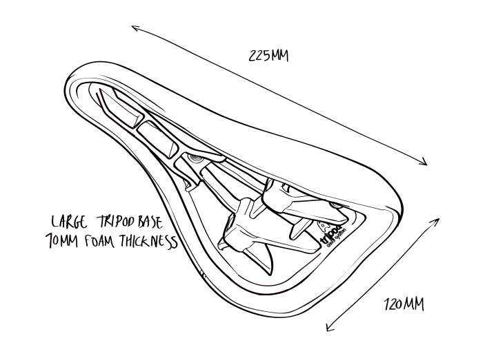 Selle FLYBIKES Hawk Chase Hawk – Image 3