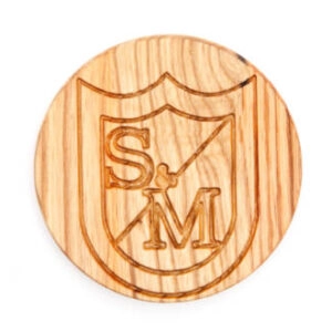 S&M Wood Coaster