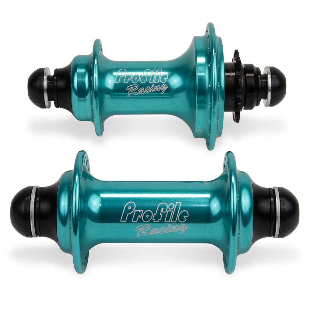 Paire de moyeux PROFILE Racing Elite Aqua Button – Image 2