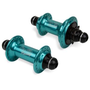 Paire de moyeux PROFILE Racing Elite Aqua Button