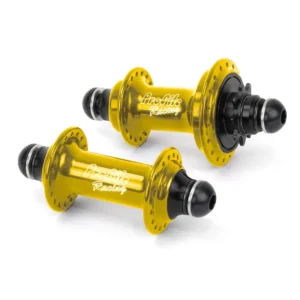 Paire de moyeux PROFILE Racing Elite Gold Button