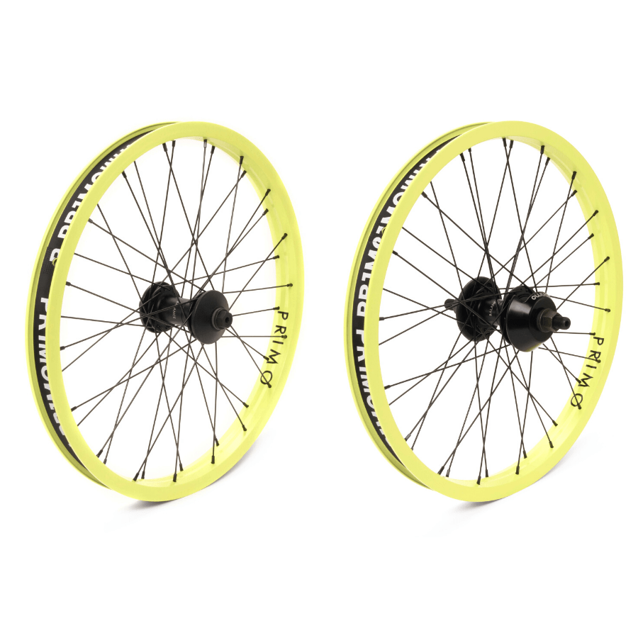 Paire de roues PRIMO Balance K7 x VS Yellow + 4 Guards