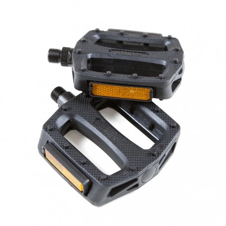 Pédales Plateforme Xpedo B102 Pour BMX Racing - Axe 9/16" - Noir - Neuf - Pédales De Remplacement